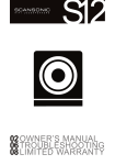 02 06 08 OWNER'S MANUAL TROUBLESHOOTING