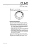 Operating Instructions Standard presence detector