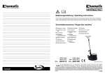 Bedienungsanleitung / Operating instructions