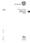 Operating instructions Pressure sensor PQ3xxx 706347 / 01 10