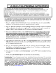 VZ-STEALTH (StealthZoom) OPERATING INSTRUCTIONS