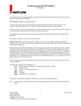 Troubleshooting POWER SERIES