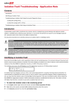 Isolation Fault Troubleshooting