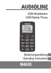 GSM Mobiltelefon GSM Mobile Phone