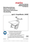 Betriebsanleitung Notice d'utilisation Operating Instructions