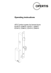 Operating instructions - OPERTIS Produktkatalog