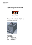 Operating instructions - Fimotec