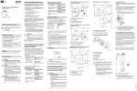 Helligkeitssensor-Schnittstelle UP English operating instructions