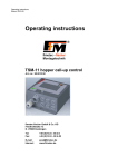 Operating instructions - Fimotec