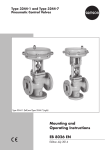 Mounting and Operating Instructions EB 8026 EN