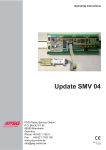 Operating Instructions SMV 04 Update