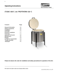 Operating Instructions - PYROTEC Brennofenbau GmbH