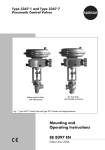 Mounting and Operating Instructions EB 8097 EN