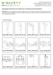 Operating Instructions for ClassicLine / PremiumLine