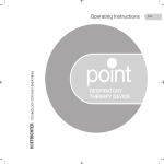 Operating Instructions RESPIRATORY