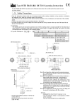 Type HE5B ENABLING SWITCH Operating Instructions