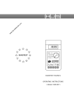 OPERATING INSTRUCTIONS EUROTEST 701/702 S EUROTEST