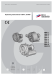 Operating instructions G-BH1, G-BH9 2BH1 1