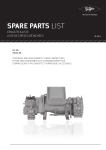 OPERATING INSTRUCTIONS SPARE PARTS LIST