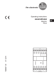 Operating instructions Monitor FD-2 7390957