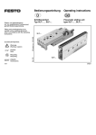 Bedienungsanleitung Operating instructions