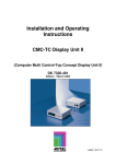 Installation and Operating Instructions