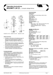 Operating Instructions