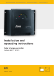 Installation and operating instructions EN