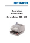Operating Instructions