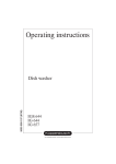 Operating instructions