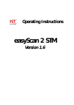 Nanosurf easyScan 2 STM Operating Instructions