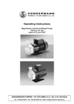 Operating Instructions - SONDERMANN Pumpen + Filter GmbH