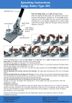 Manual Badge Maker Type 900