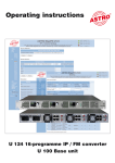 Operating instructions - ASTRO Strobel Kommunikationssysteme