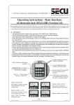 Operating instructions - Basic functions of electronic