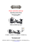 Please read before start-up! Operating Instructions