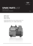 OPERATING INSTRUCTIONS SPARE PARTS LIST