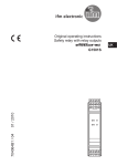 704064B1 / 04 01 / 2010 Original operating instructions Safety