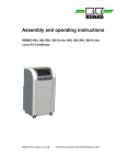 Assembly and operating instructions