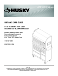 Husky HOTC4116B1QES Use and Care Manual