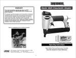 Surebonder 9804 Instructions / Assembly