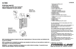 Prime-Line N 7283 Instructions / Assembly