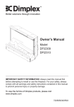 Dimplex DFI23096A Installation Guide