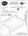 South Shore Furniture 3210189 Instructions / Assembly