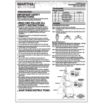Martha Stewart Living TG76P4417S01 Installation Guide