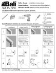Bali Cut-to-Size 37-8102-22x70.25x72 Installation Guide