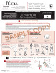 Pfister F-049-VNKK Installation Guide