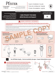 Pfister F-049-COPC Installation Guide
