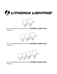 Lithonia Lighting 11790 BZ M4 Installation Guide