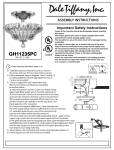 Dale Tiffany GH11235PC Installation Guide
